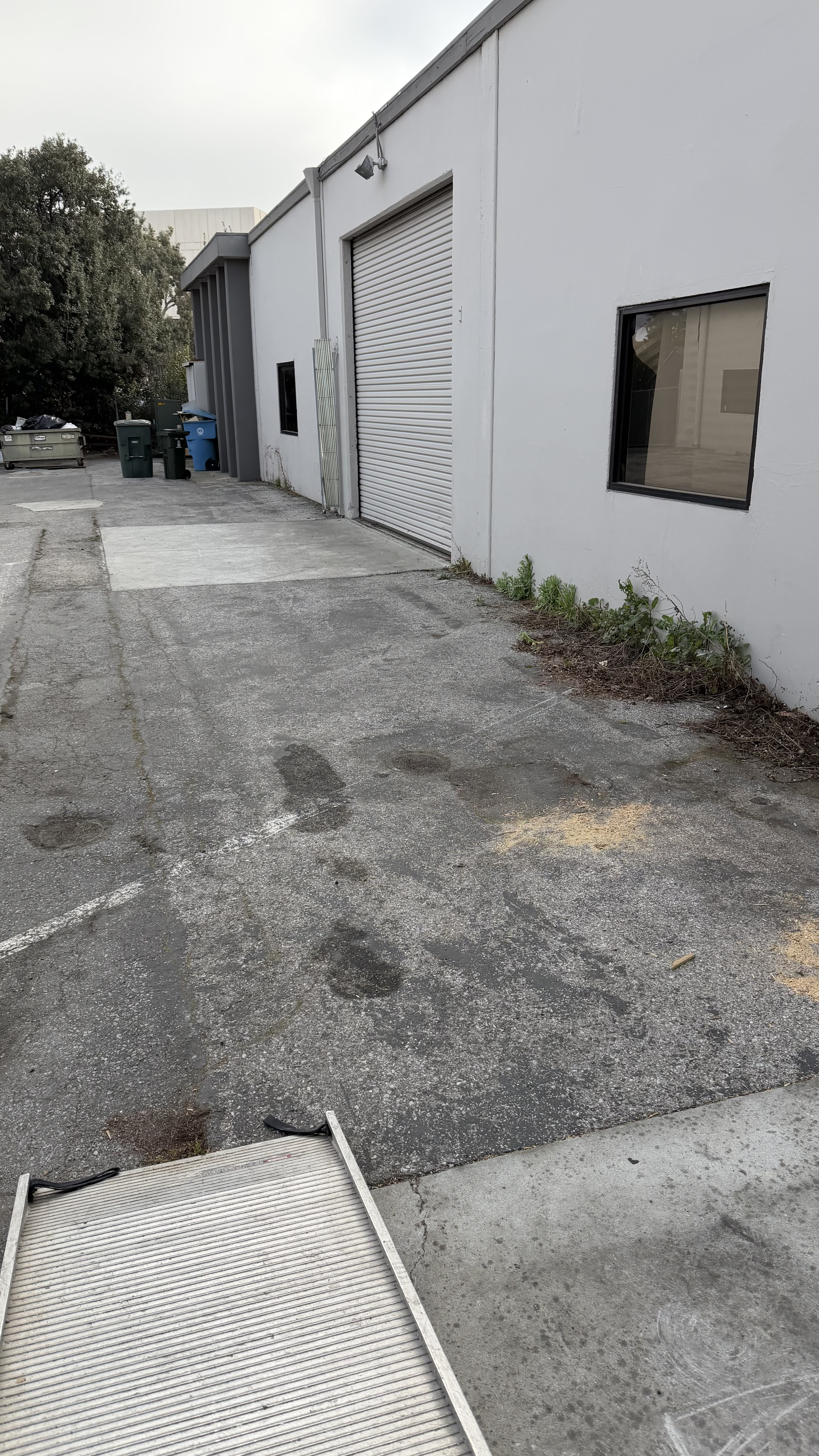 After — commercial space completely cleared